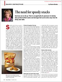 need for speedy snacks